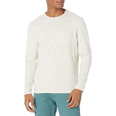 Image of Amazon Essentials Men&#039;s Slim Fit Long Sleeve T Shirt, Oatmeal Heather, XXL