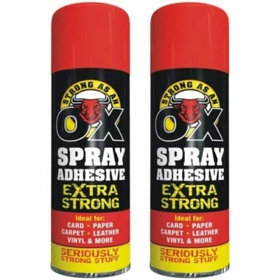 Image of Extra Strong Spray Adhesive Glue 500ml (2)