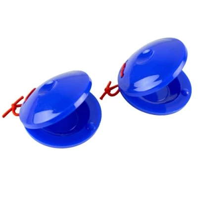 Image of A Star Plastic Finger Castanets Clappers 2Pcs/Pair, Percussion Rhythm Block