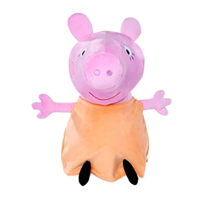 Image of Simba 109261004 Peppa Pig Plüsch Mama Wutz, 35cm Plush 35 cm, White/Beige, 0