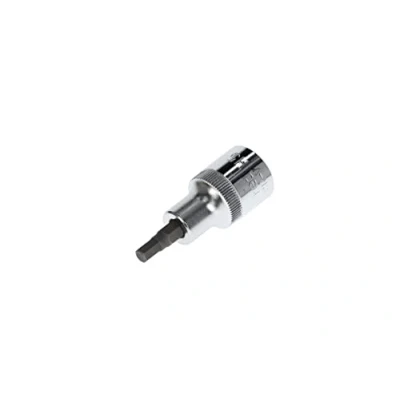 Image of GEDORE red Screwdriver bit socket hex, 5 mm AF, 1/2&quot; 12.5 mm, socket, Tool, R62550510, Steel