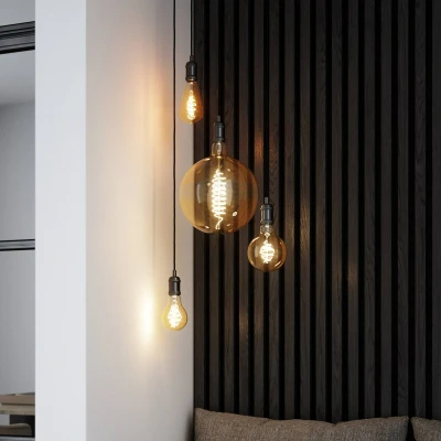 Image of Nordlux LED filament Smart E27 4.7W 2200K 360lm amber