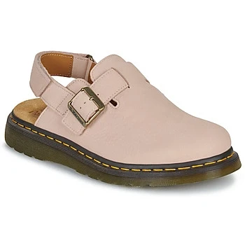 Image of Dr. Martens Jorge II Unisex Mules, Size: 6, Powder pink milled nubuck wp Suede