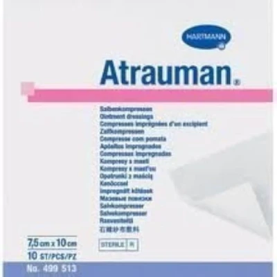 Image of Atrauman Tulle 7.5 x 10cm Dressing (x50) Bulk Pack