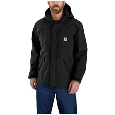 Image of Carhartt Mens Shoreline Waterproof Breathable Rain Jacket