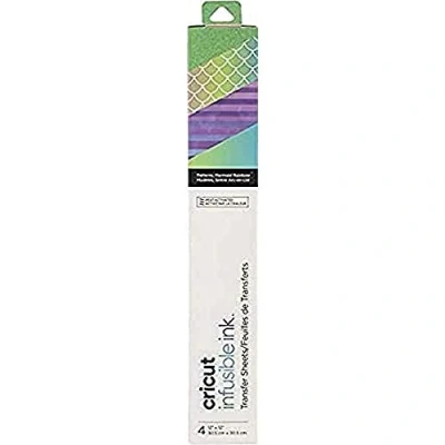 Image of Cricut 2006768 Transfer Sheet Patterns, Mermaid Rainbow Infusible Ink,