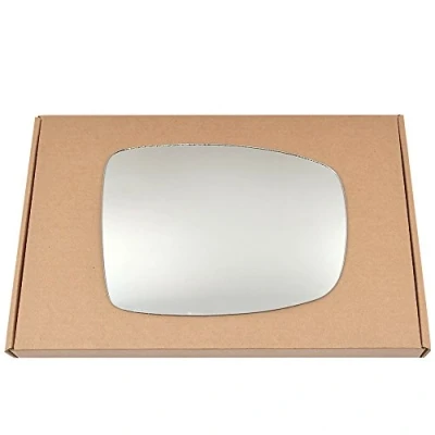 Image of Less4spares Wing Mirror Glass Right Compatible with Hyundai i10 2007 2010 STICK ON Driver Off Side Convex