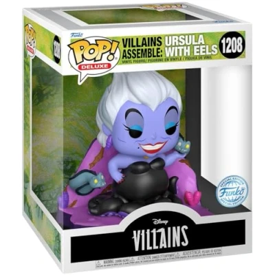 Image of Funko Pop! Deluxe: Disney Villains Assembly: Ursula with Eels (Assembly) (Special Edition) #1208 Vinyl Figure