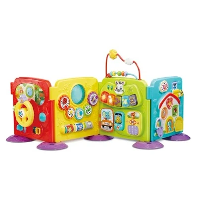 Image of VTech Baby Discovery Play Centre, 3 Modes, Educational Fun, Musical Toy, Suitable for Ages 3, 6, 9 Months Plus, English Version