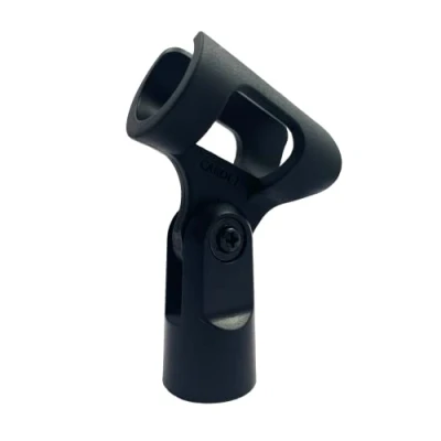 Image of CAROL Universal Microphone Holder HL 007 for Mic Stand, Adjustable, Barrel Style Clip Holder, Fits Most Wireless Handheld Dynamic Vocal Mics (34 38 mm in diameter, 5/8&quot; male)