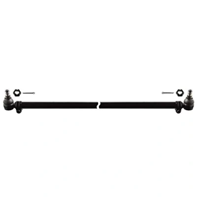 Image of 21560968, 25370845 Tie Rod FEBI BILSTEIN 100947 Front Axle with crown nut BMTS Turbo NEW