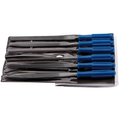Image of Draper Warding File Set with Handles, 100mm (6 Piece)