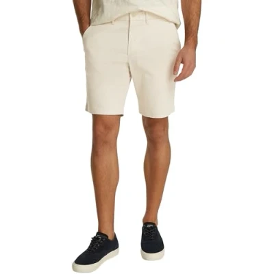 Image of Tommy Hilfiger Men’s Brooklyn 1985 Shorts, Off White (Newsprint), 30W