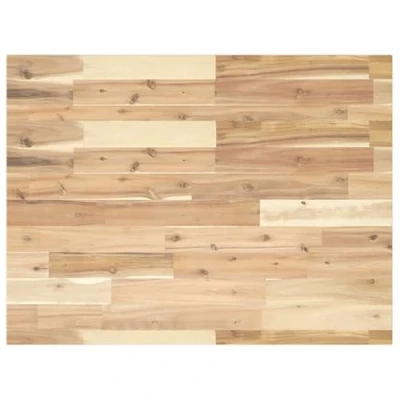 Image of vidaXL Table Top Rectangular 100x60x2 cm Solid Acacia Wood Dining/Bistro/Side/Bar/Coffee