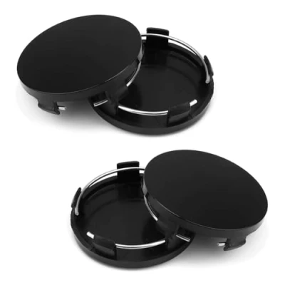 Image of RXKFIGX Tyre Center Hub Cover for Auto Universal Wheel Caps Centre 60mm Cap 4Pcs Alloy Hubcaps Compatible