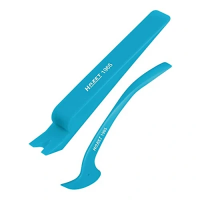 Image of Set di cunei montaggio HAZET 1965/2, utensili in plastica 2 Parti, Utensile a leva universale per l&#039;allentamento componenti Sulla carrozzeria o sulle Portiere e sui rivestimenti