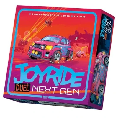 Image of Rebellion Unplugged JOYRIDE DUEL: Next Gen Racing Board Game Ages 14+ 2 Players 20 40 Minutes Playing Time