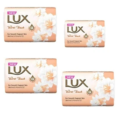 Image of Lux Soap Velvet Touch, 100 gm (Pack of 4)