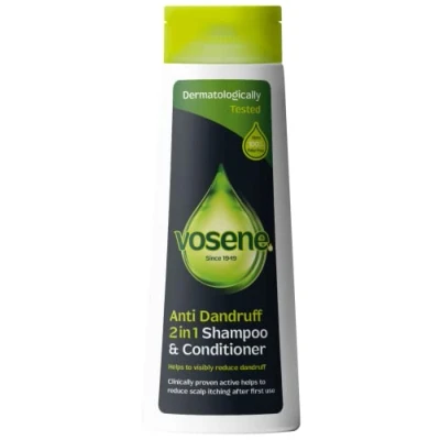 Image of VOSENE ANTI DANDRUFF 2IN1 SHAMPOO &amp; CONDITIONER 500ML, (Pack Of 1)