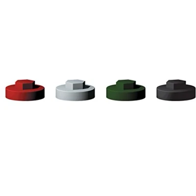Image of TIMCO Hex Cover Cap Anthracite Box of 1000