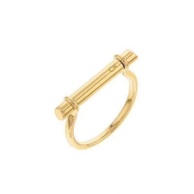 Image of Calvin Klein Women&#039;s ELONGATED LINEAR Collection Ring 35000024B