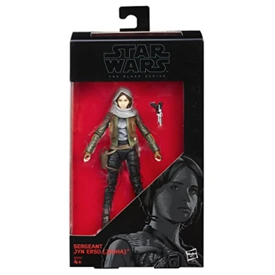 Image of Star Wars B9394EL20 The Black Series Rogue One Sergeant Jyn Erso Figure