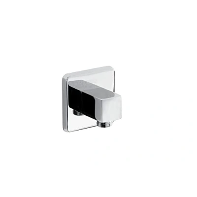 Image of Bristan CARM WOSQ01 C Square Wall Outlet Shower Accessories, Chrome Plated