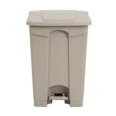Image of Jantex Kitchen Pedal Bin 45Ltr 580x410x400mm Waste Rubbish Dust Home Bucket