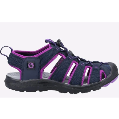 Image of Cotswold Marshfield Recycled Sandals Womens Navy Size UK 8