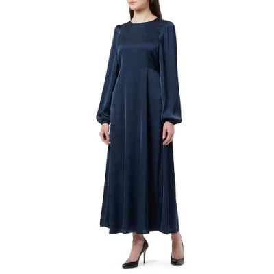 Image of VILA Vilavanna Modesty dress Cocktail / Party dress, Women&#039;s, Size: 6, Total eclipse