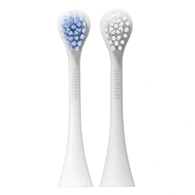 Image of Curaprox Hydrosonic Pro Brush Head ‘Sensitive’, 2 Pieces Electric Toothbrush Heads/Replacement Heads Pack