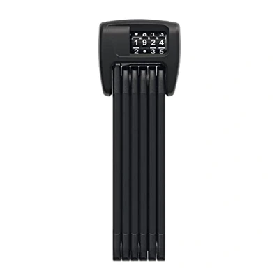 Image of ABUS Bordo 6000C folding lock with SH holder hardened steel combination 4 digit code security level 10 length 90 cm