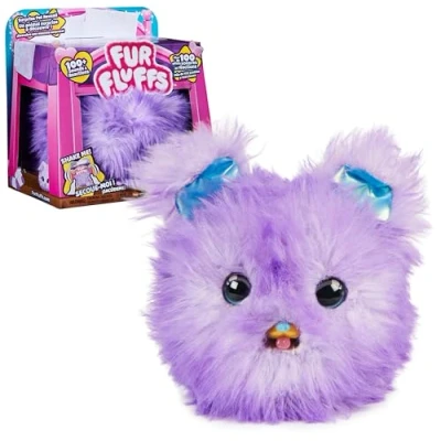 Image of Fur Fluffs, Pupper Fluff, Surprise Reveal Interactive Toy Pet with over 100 Sounds and Reactions, Kids’ Toys for Girls Aged 5 up