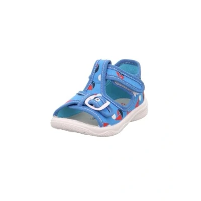 Image of Superfit Boy&#039;s Polly Mule, Turquoise Multicoloured 8010, 6 UK Child