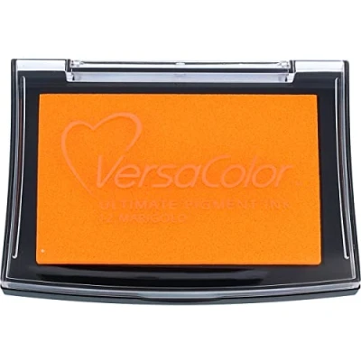 Image of Tsukineko VC012 Versacolor Pigment Ink Pad Marigold