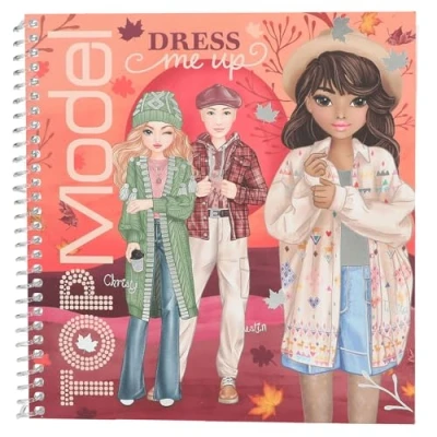 Image of Depesche Top Model Dress Me Up Stickerbook Cosy