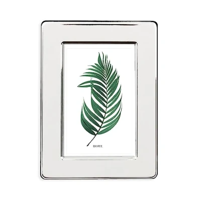 Image of Inov8 Framing Tarnish Resistant Silver Plated Picture Frame Narrow Edge Design for 2.5x3.5 Inch (6.5 x 9cm) Photo