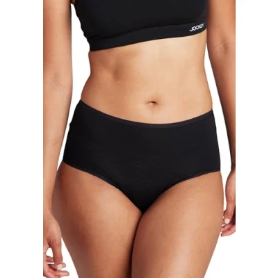 Image of Jockey® Organic Cotton Stretch Modern Brief, Black, L