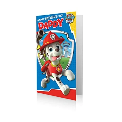 Image of Paw Patrol Fathers Day Card for your Daddy