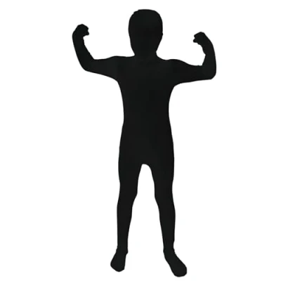 Image of Morphsuits KSBKS Solid Colour Kids, Black, Small