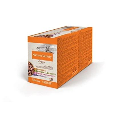 Image of Nature&#039;s Variety Original Multipack for Adult Cats 3x(12X70G)