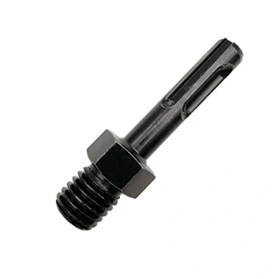 Image of SHDIATOOL Adapter M14 Male Thread to SDS Plus Connection Converter of Drill Core Bits Fitted on Hammer or Electric
