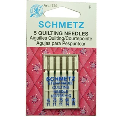 Image of Schmetz Quilting Sewing Machine Needles Assorted Sizes 75/11 &amp; 90/14