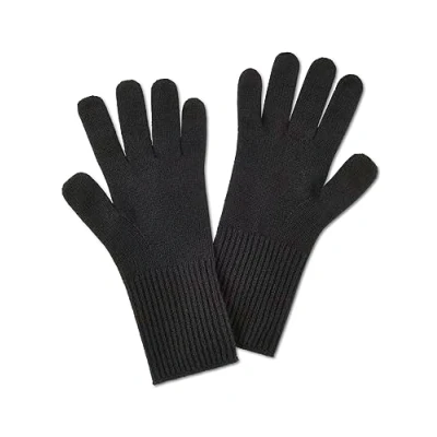Image of FALKE Gloves Cashmere U Gl Kaschmir Schnelltrocknend Winter, Black 3000, One Size