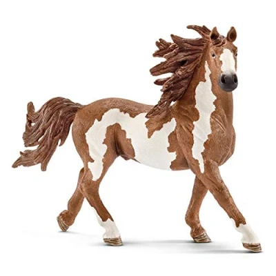 Image of SCHLEICH 13794 Pinto stallion Farm World Toy Figurine for children aged 3 8 Years