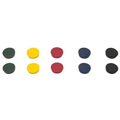 Image of Bi office Assorted 35mm Magnets Pk 10