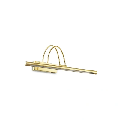 Image of Bow LED Medium Picture Wall Light Satin gold