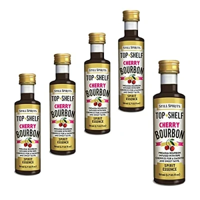 Image of 5X Still Spirits Top Shelf Cherry Bourbon Essence Flavours 2.25L
