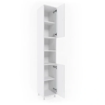 Image of Vicco Bathroom cabinet Fynn, White, 30 x 190 cm