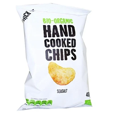 Image of Trafo Hand Cooked Crisps Seasalt 15 x 40G